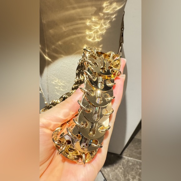 Paco Rabanne 1969 Mini Gold Bag - Picture 6 of 14